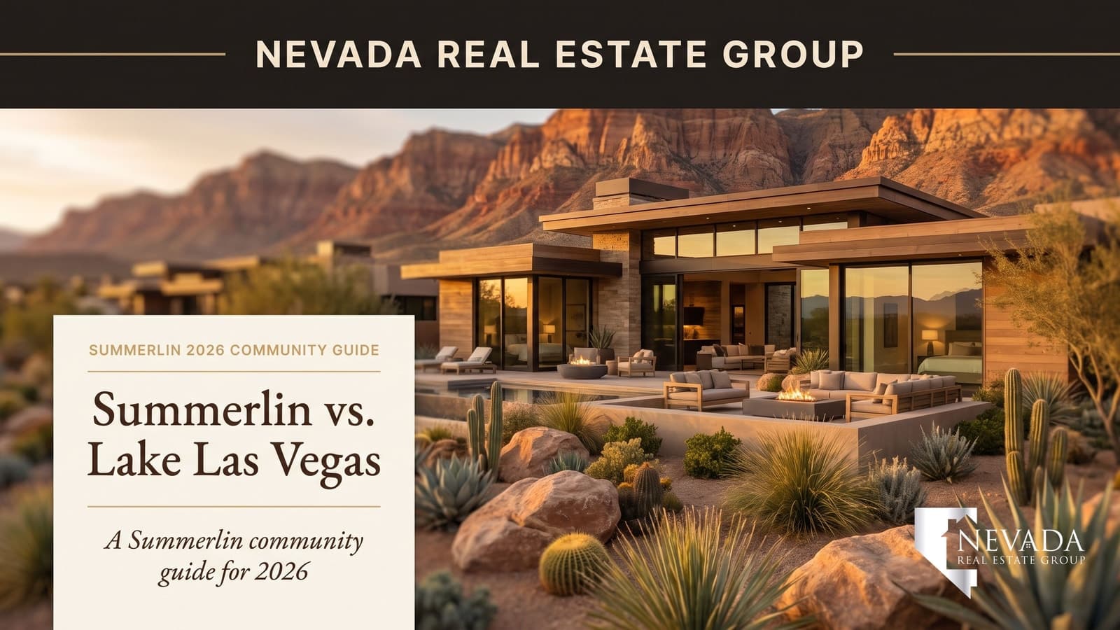 Summerlin vs. Lake Las Vegas: Two Visions of Luxury Living