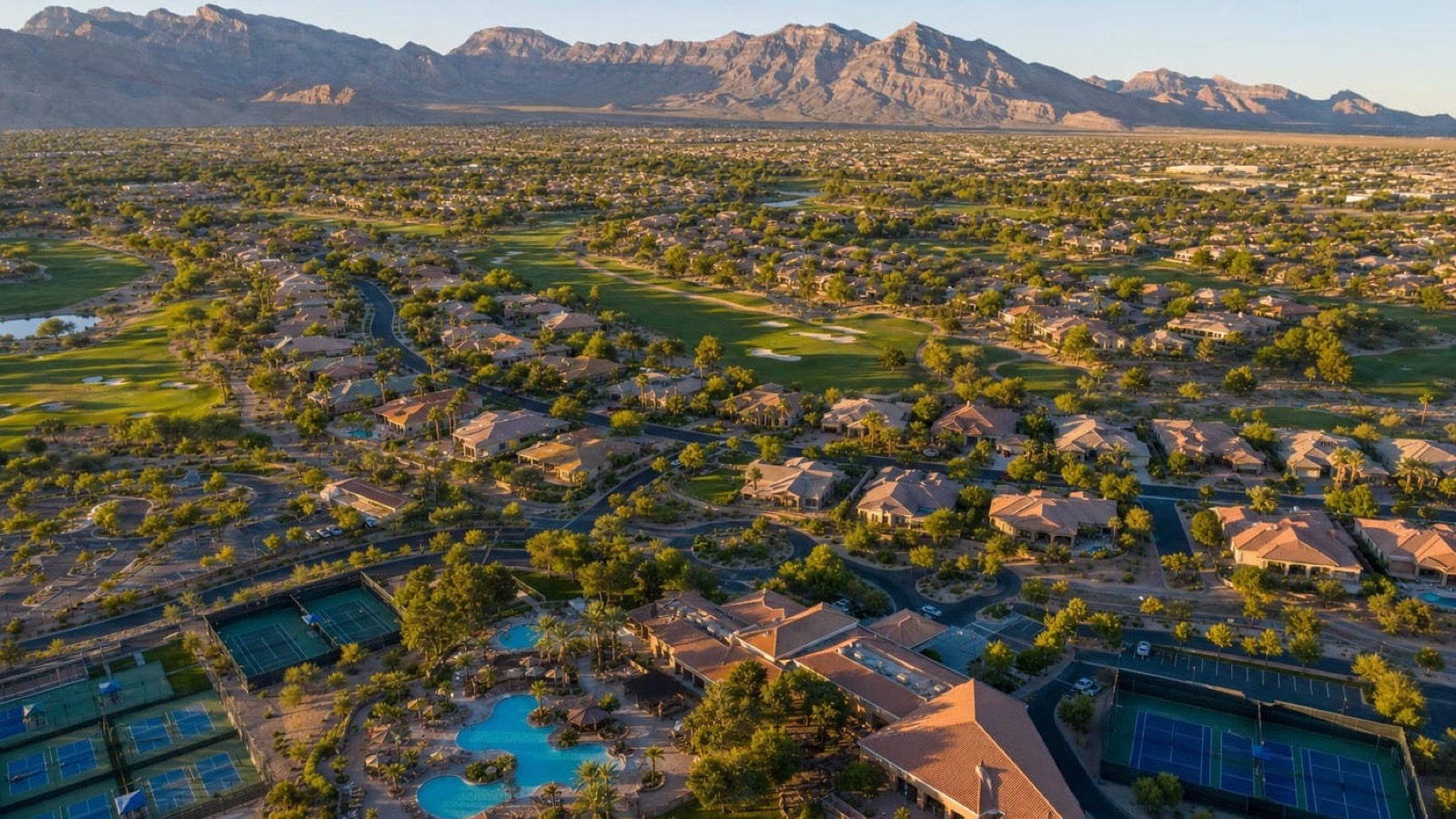 Summerlin new construction aerial Las Vegas 2026 — choosing buyer representation for a new build