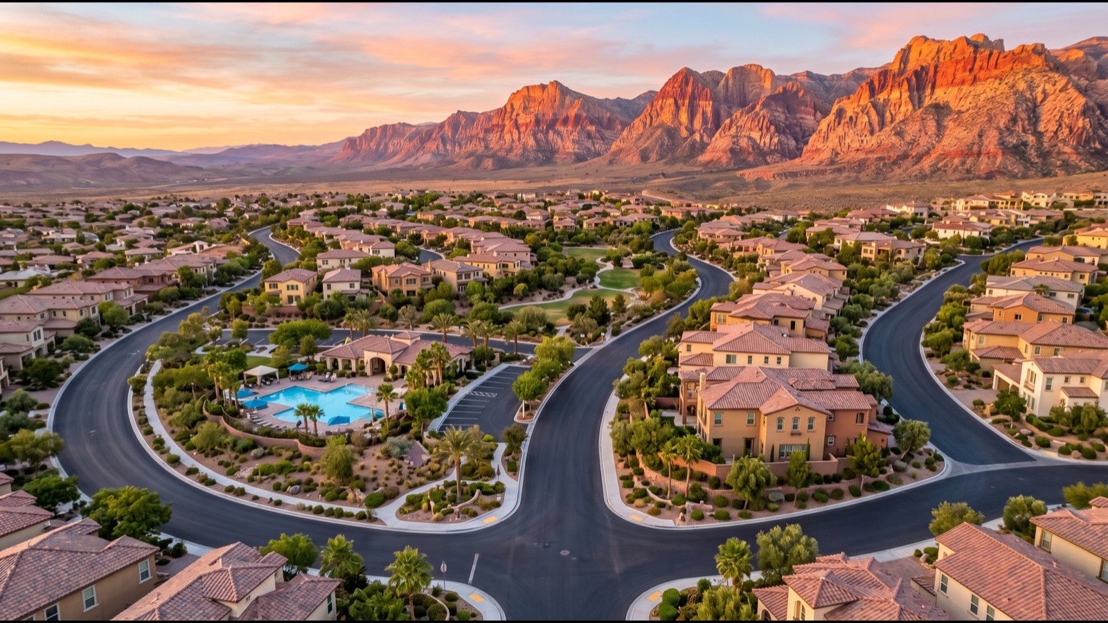 Summerlin luxury villages near Red Rock where fault proximity varies by parcel 2026